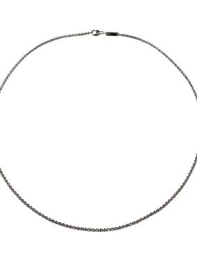 Chopard 18K White Gold Cable Chain Necklace #24786
